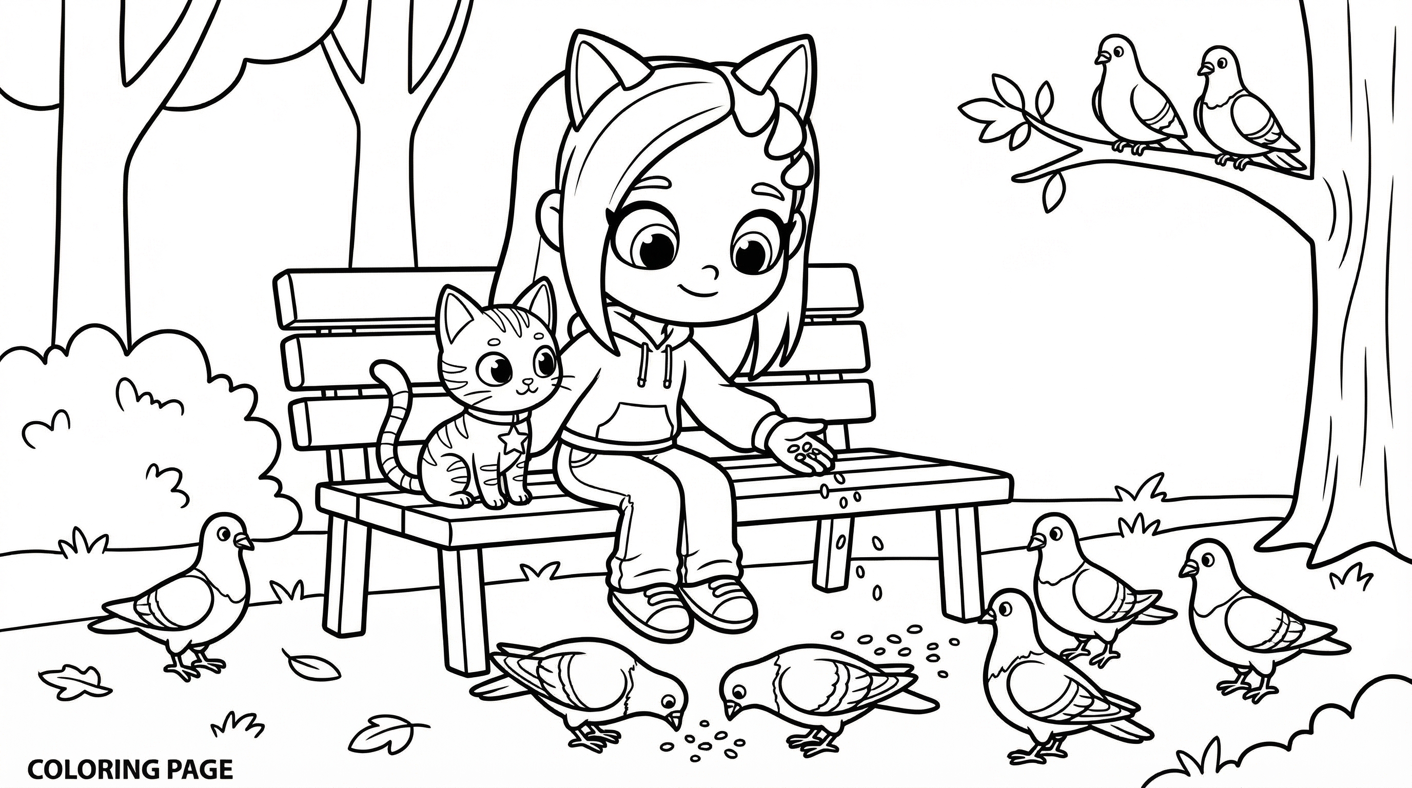 Dibujo mágico Lilicat Avatar World colorear Palomas